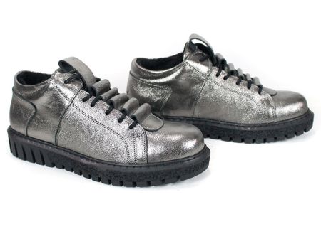 Дамски обувки Lumea Platina от естествена кожа