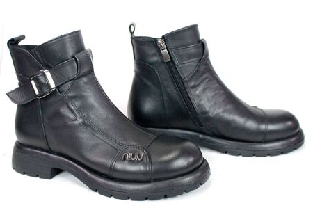 Noir Stella – дамски зимни боти от естествена кожа с топла подплата