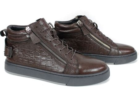 Мъжки спортни боти Modèlo Ferox – естествена кожа, кафяв цвят