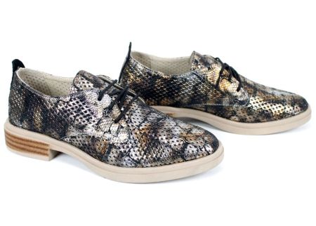 дамски летни обувки естествена кожа перфорация