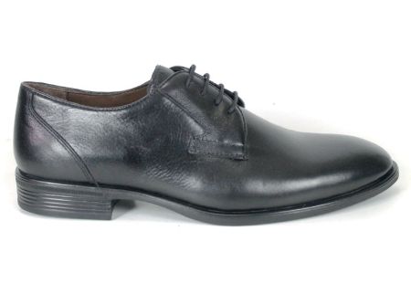 Luca Moretti men's formal shoes in black genuine leather