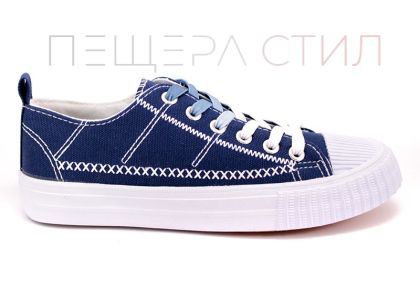 Дамски кецове в синьо 9581 SN