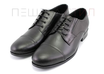 Мъжки официални обувки в черно-модел Джино.