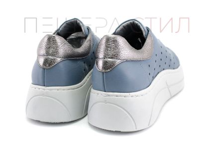 Дамски спортни, пролетно летни обувки в син деним -  Модел Паола.