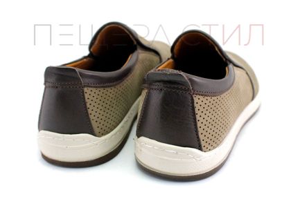 Мъжки летни обувки в пясъчен цвят - Модел Йорк.