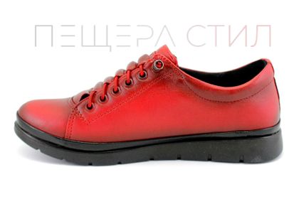 Дамски, ежедневни обувки в червено - Модел Хера