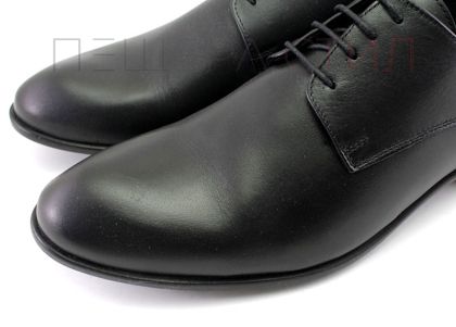 Мъжки официални обувки в черно, модел Аксел