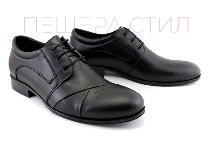Мъжки официални обувки в черно, модел Дейвид