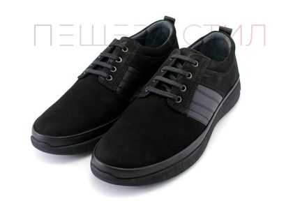 Мъжки обувки в черно - Модел Ернесто