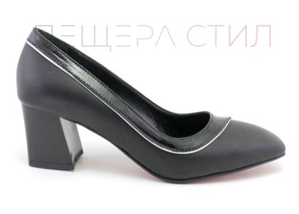 Дамски официални обувки в черно, модел Арлет
