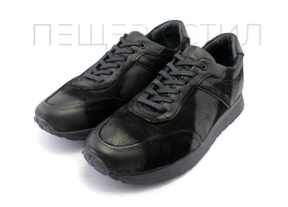 Мъжки, спортни обувки в черно - Модел Христофор