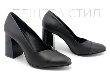 Дамски официални обувки в черно, модел Ребека.