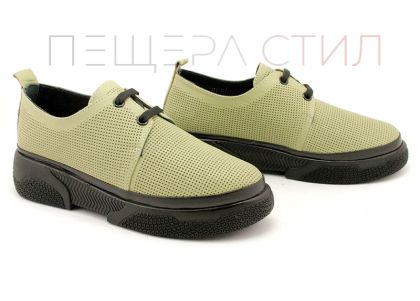 Pantofi casual dama verde - model Edelweiss.