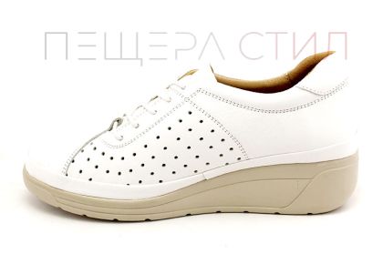 Дамски ежедневни обувки в бяло - Модел Илона.