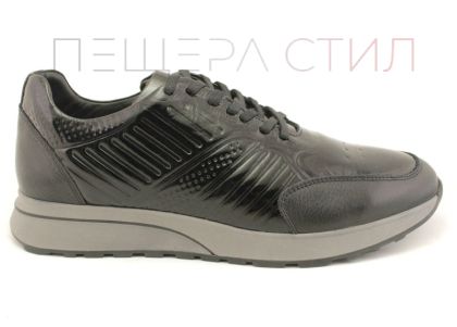 Мъжки, ежедневни обувки в черно - Модел Картър.