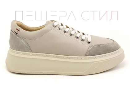 Дамски, спортни обувки в сиво - Модел Марта.