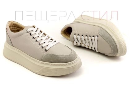 Дамски, спортни обувки в сиво - Модел Марта.