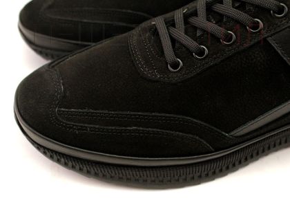 Мъжки, ежедневни обувки в черно - Модел Ноа.