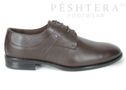 Adriano Morelli men's formal shoes in dark brown genuine leather