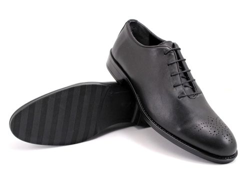 Pantofi eleganti pentru bărbați în negru 1852 CH