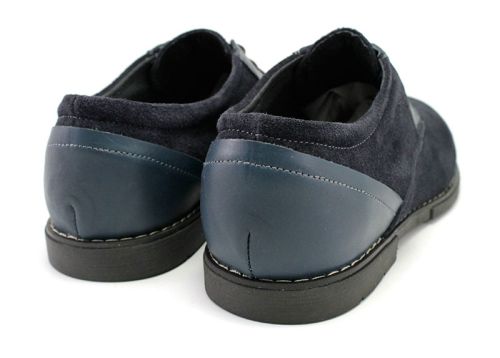 Мъжки ежедневни обувки в тъмно синьо Y 5231 SN