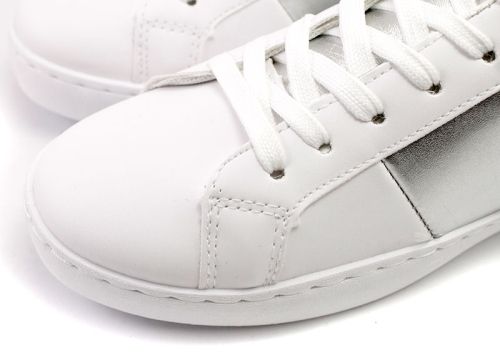 Sneakers de dama in alb 1026 B