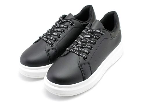 Sneakers de dama in negru 1870 CH