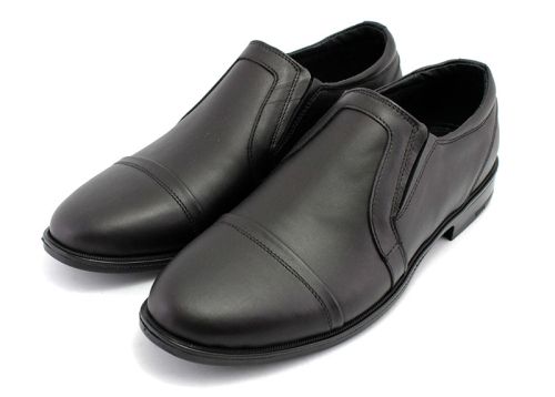 Мъжки официални обувки в черно Y 2021 CH