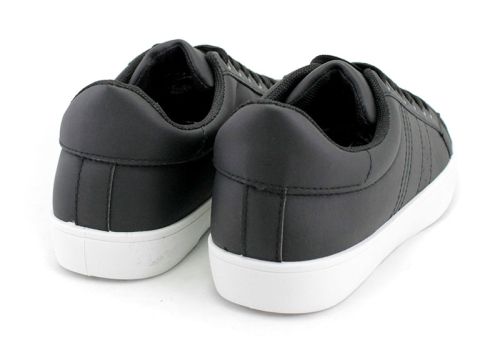 Sneakers pentru dama in negru 1026 CH