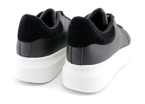 Sneakers pentru femei in negru 1870 CHv