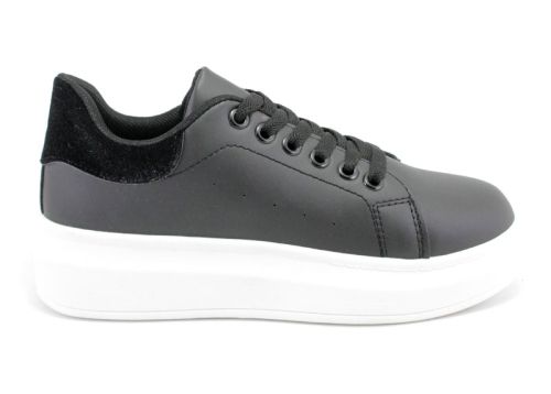 Sneakers pentru femei in negru 1870 CHv