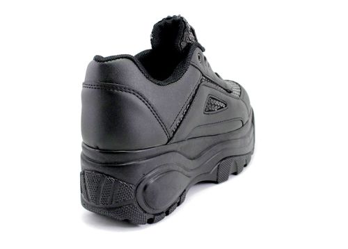 Pantofi sport tip pantofi pentru femei în negru -664CH