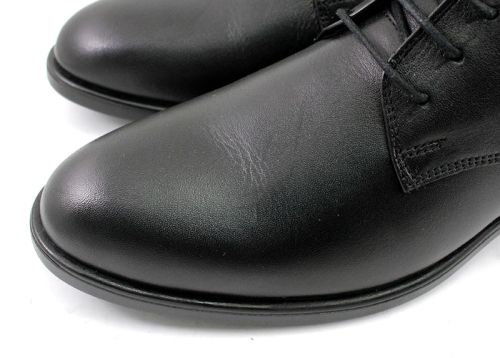 Ghete elegante barbati din piele in neagra - model Montana