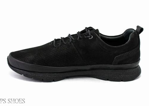 Мъжки ежедневни обувки от естествен набук в черен цвят. Модел Дедриг