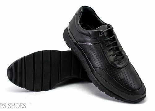 Pantofi barbati din piele naturalа negru - Model Dedrig