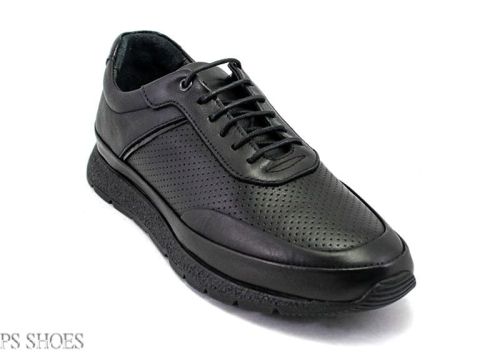 Pantofi barbati din piele naturalа negru - Model Dedrig