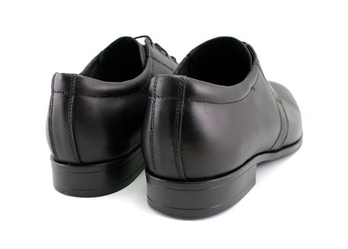 Pantofi eleganti barbati in negru, model Miguel