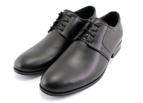 Pantofi eleganti barbati in negru, model Miguel