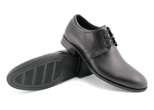 Pantofi eleganti barbati in negru, model Miguel