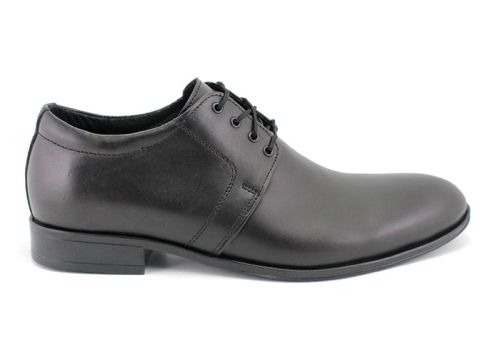 Pantofi eleganti barbati in negru, model Miguel