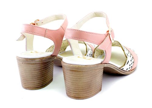 Дамски сандали от естествена кожа - Модел Михаела.