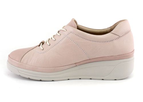 Дамски ежедневни обувки в розово - Модел Илона.