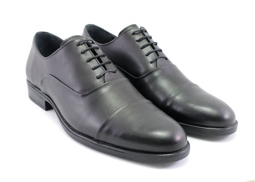 Pantofi formali pentru barbati in negru, model Cruz.