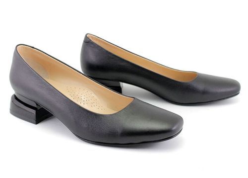 Pantofi eleganti de dama în negru - Model Leda