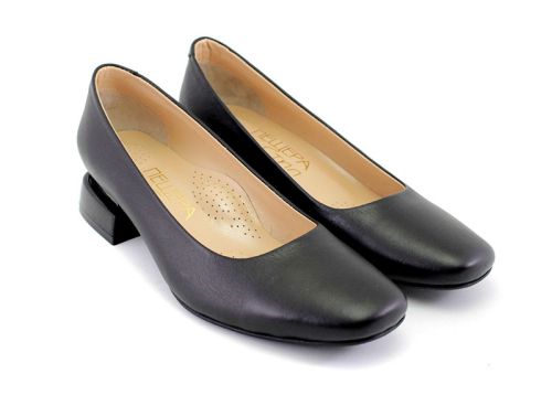 Pantofi eleganti de dama în negru - Model Leda