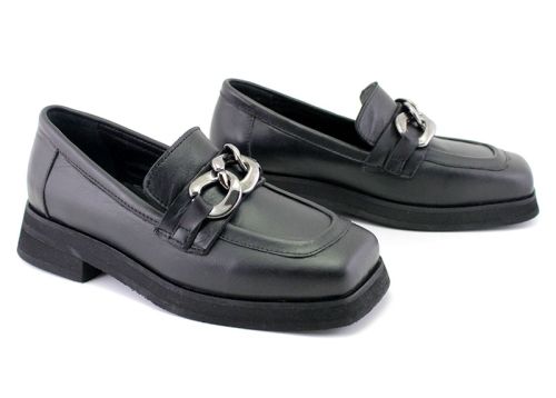 Дамски, ежедневни обувки в черно - Модел Ромина