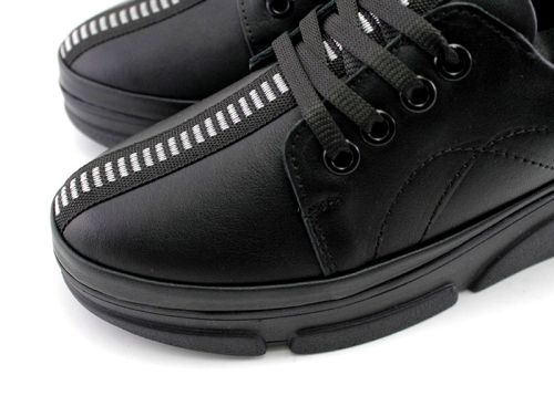 Дамски, ежедневни обувки в черно - Модел Мелита
