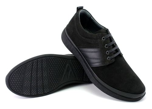 Pantofi bărbați în negru - model Ernesto