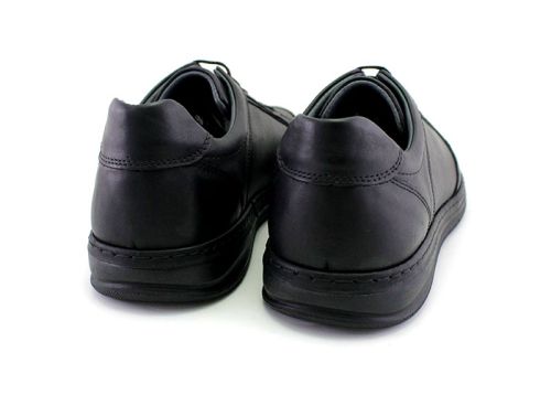 Мъжки обувки в черно - Модел Емануел