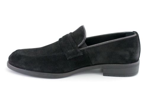 Мъжки официални обувки в черно, модел Джани